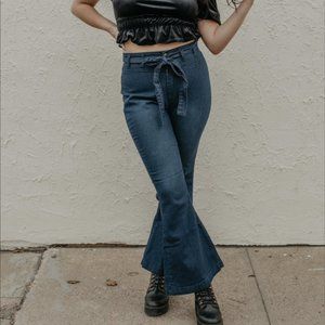 High Waist Flare Jeans